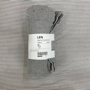 IKEA LEN Baby blanket, knitted gray